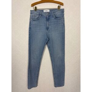 Just Black Denim The Vinyl Skinny Jeans Light Wash Blue BP395J Size 29‎ Made USA